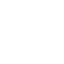 Pictogramme blanc d'un écran de conception, symbole de créativité et de projection facilitée